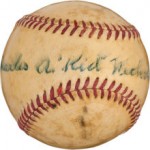 Signed Kid Nichols baseball